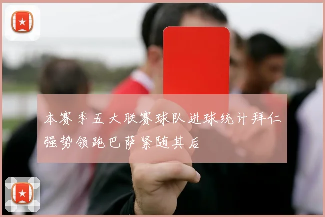 本赛季五大联赛球队进球统计拜仁强势领跑巴萨紧随其后
